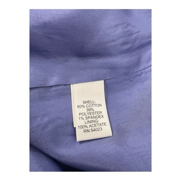 Banana Republic Periwinkle Blue Textured Straight Pencil Skirt size 8 - Picture 5 of 6